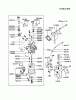Kawasaki Geräte GER50A-AS00 (GE4500AS) - Kawasaki Generator Spareparts CARBURETOR #1