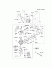 Kawasaki Geräte KRB300A-A1 (KRB300A) - Kawasaki Backpack Blower Spareparts CARBURETOR #1