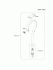 Kawasaki Geräte HA023F-BS01 (KBL23A) - Kawasaki Brush Cutter Spareparts HANGER