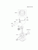 Kawasaki Geräte HA034F-AS01 (KBL34A) - Kawasaki Brush Cutter Spareparts PISTON/CRANKSHAFT