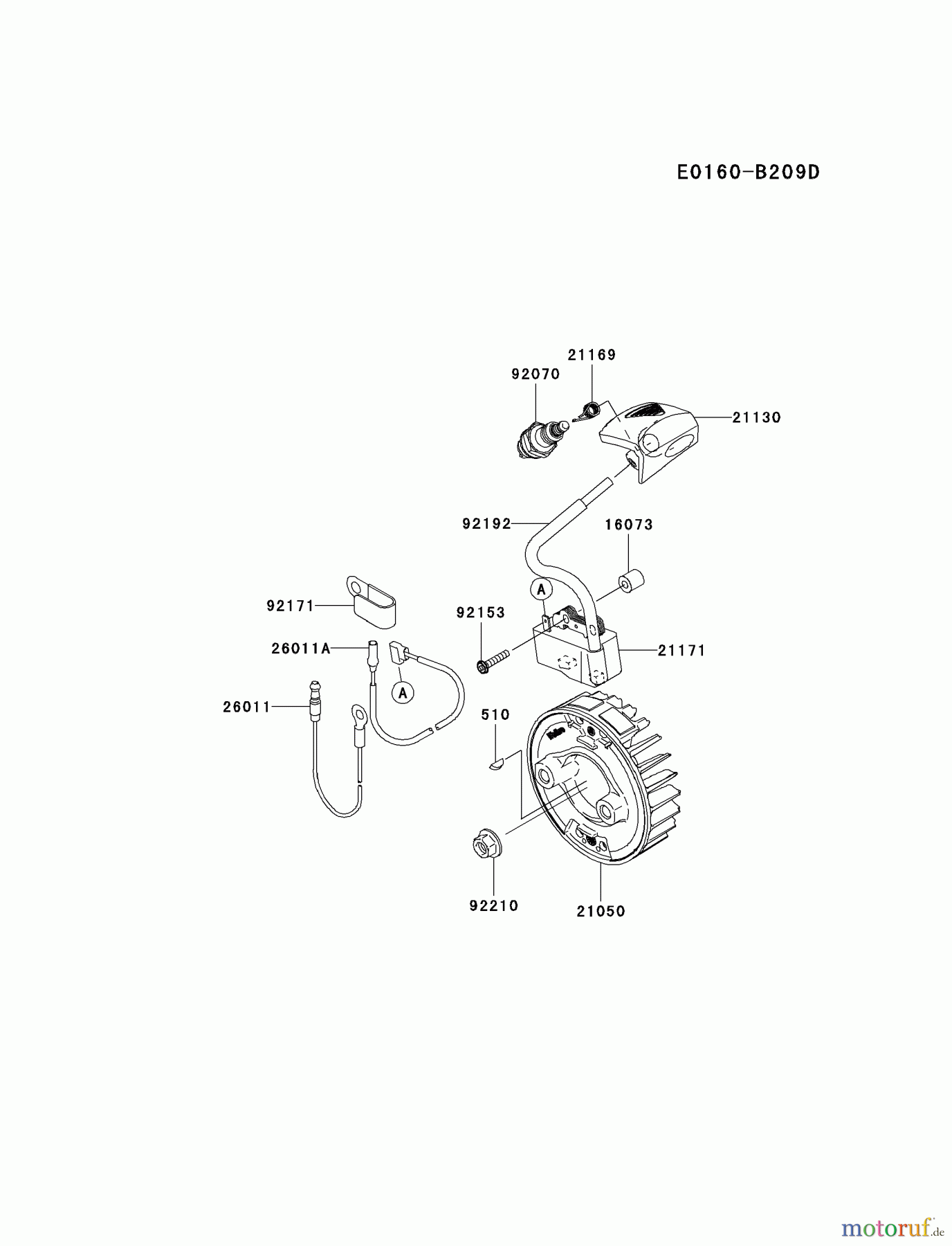  Kawasaki Geräte Trimmer, Faden / Bürste KBL35B-A1 (KBL35B) - Kawasaki Brush Cutter ELECTRIC-EQUIPMENT