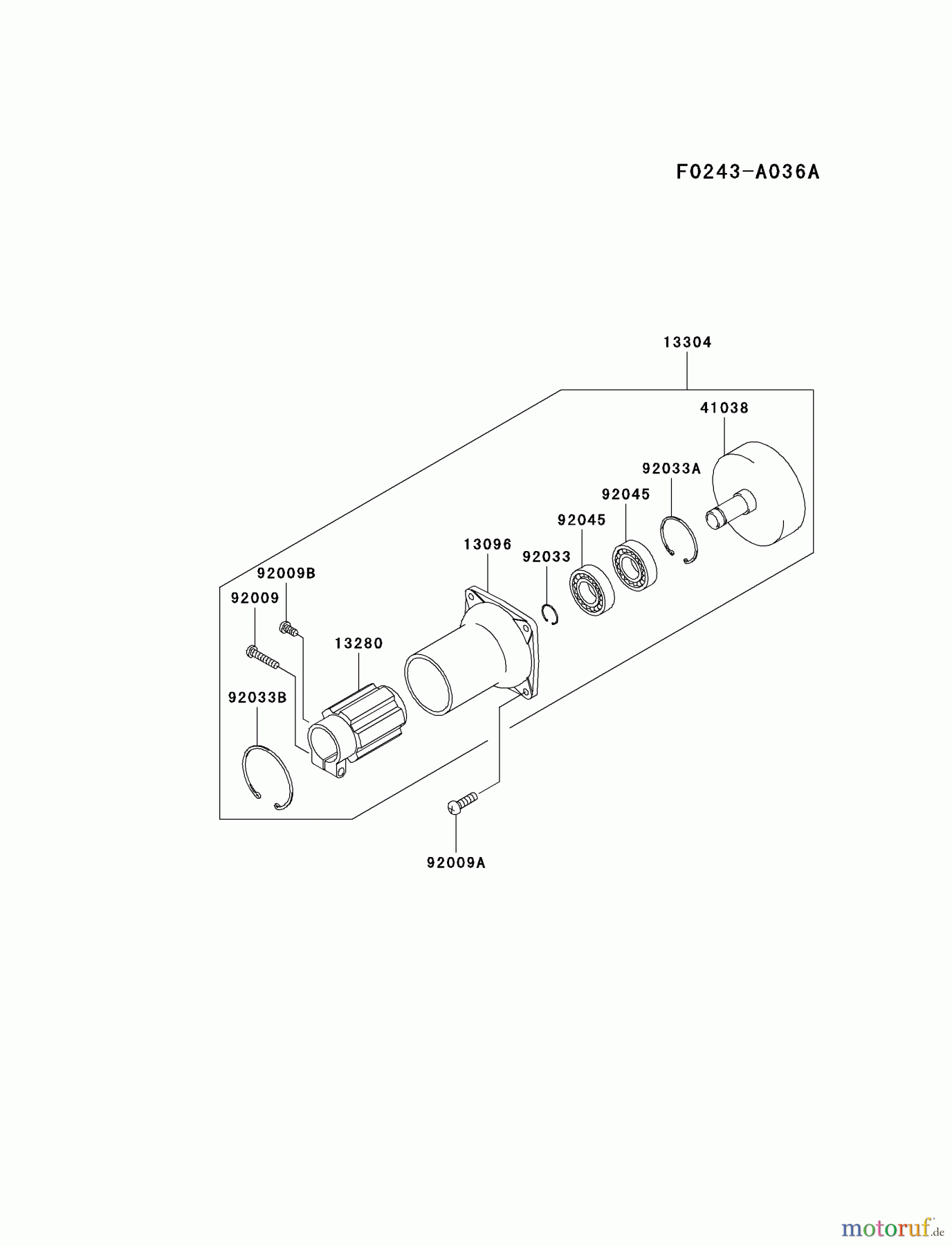  Kawasaki Geräte Trimmer, Faden / Bürste KGT26AC-A1 (KGT26AC) - Kawasaki Grass Trimmer HOUSING