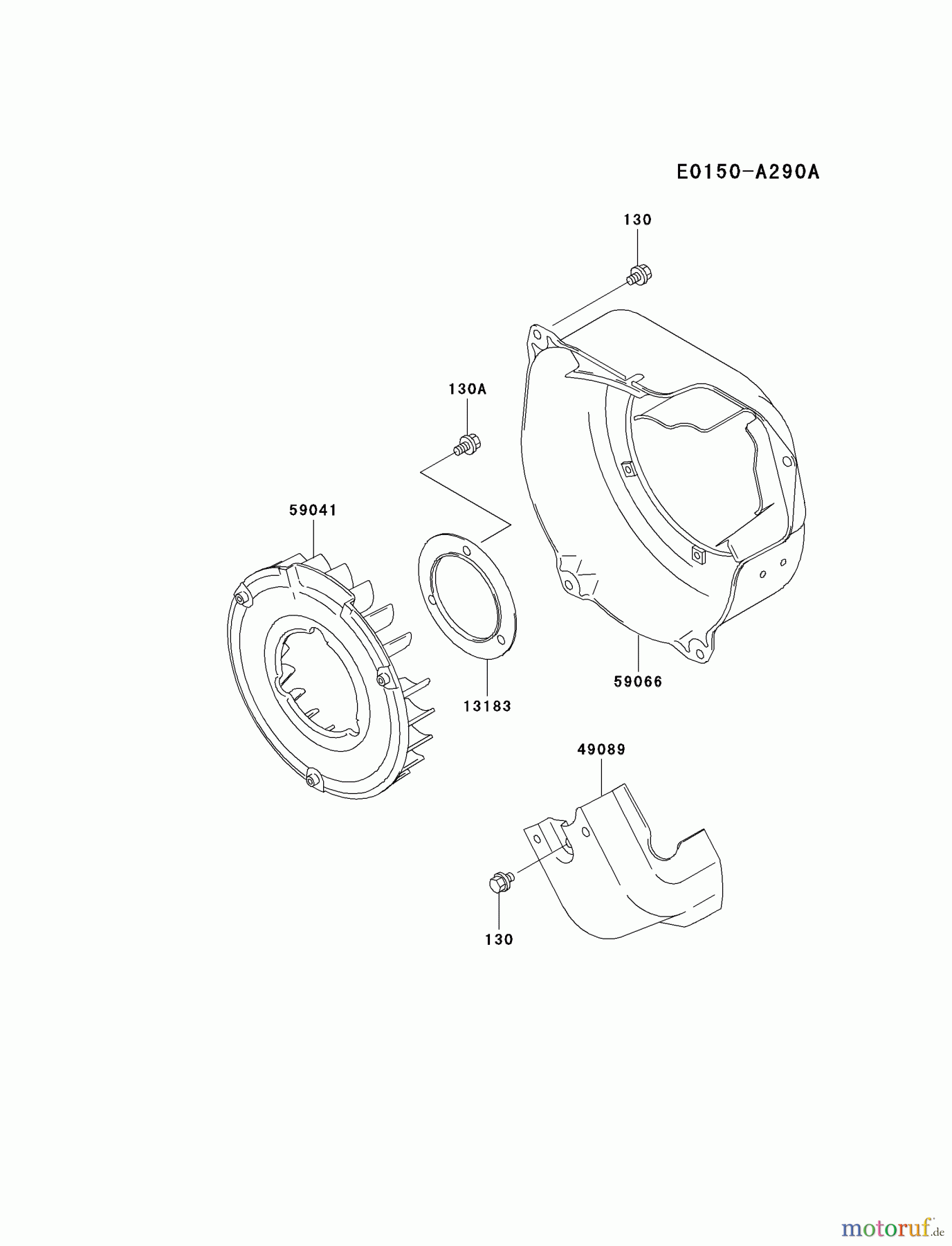  Kawasaki Geräte Wasserpumpen HC080A-BS00 - Kawasaki Water Pump KWN30A COOLING-EQUIPMENT