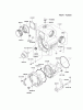 Kawasaki Geräte HF100A-BS00 - Kawasaki Trash Pump KWT40A Spareparts HOUSING/FRAME