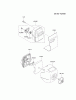 Kawasaki Geräte KRH300A-A1 (KRH300A) - Kawasaki Handheld Blower Spareparts AIR-FILTER/MUFFLER