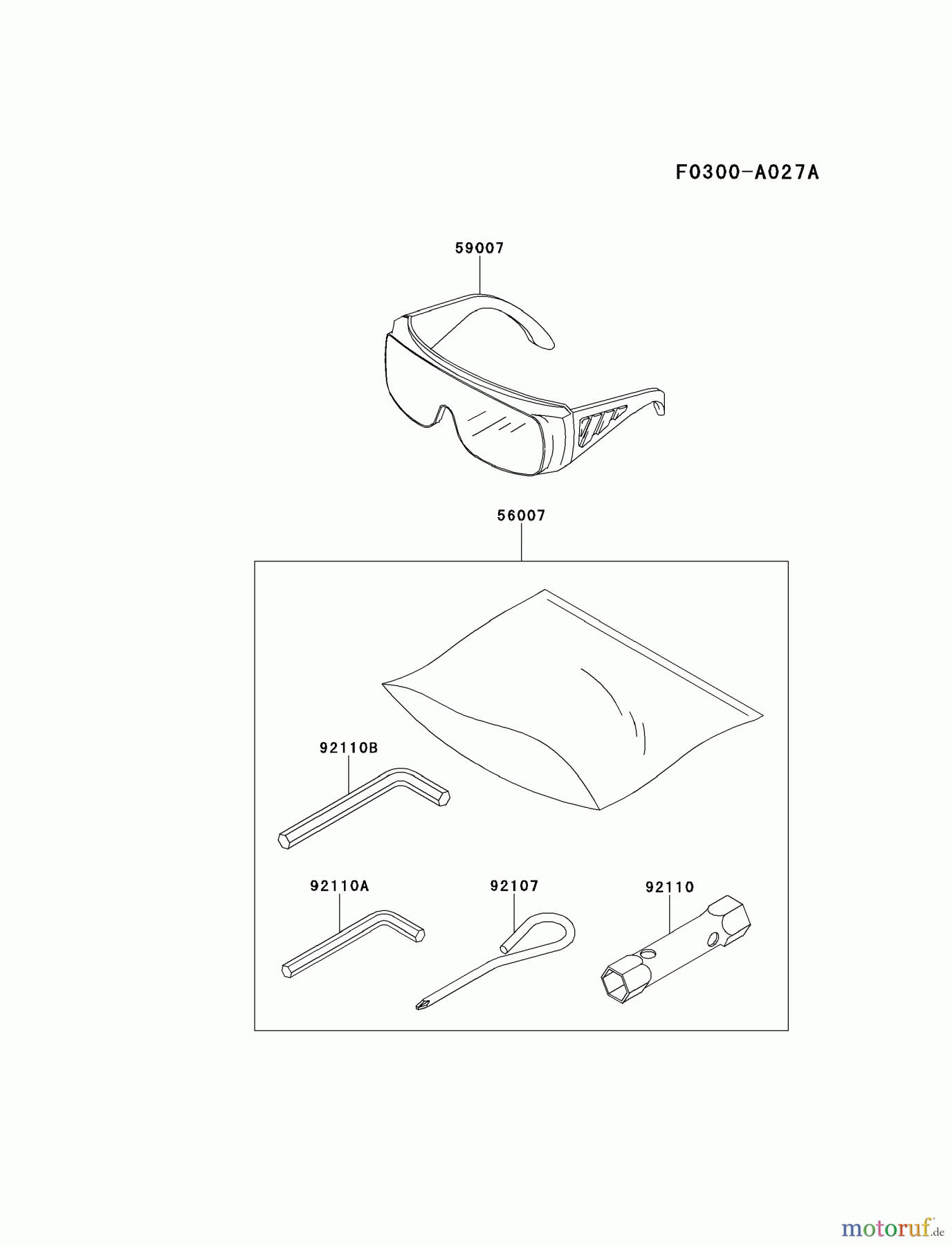  Kawasaki Geräte Kantenschneider KEL27B-A4 (KEL27B) - Kawasaki Edger TOOL