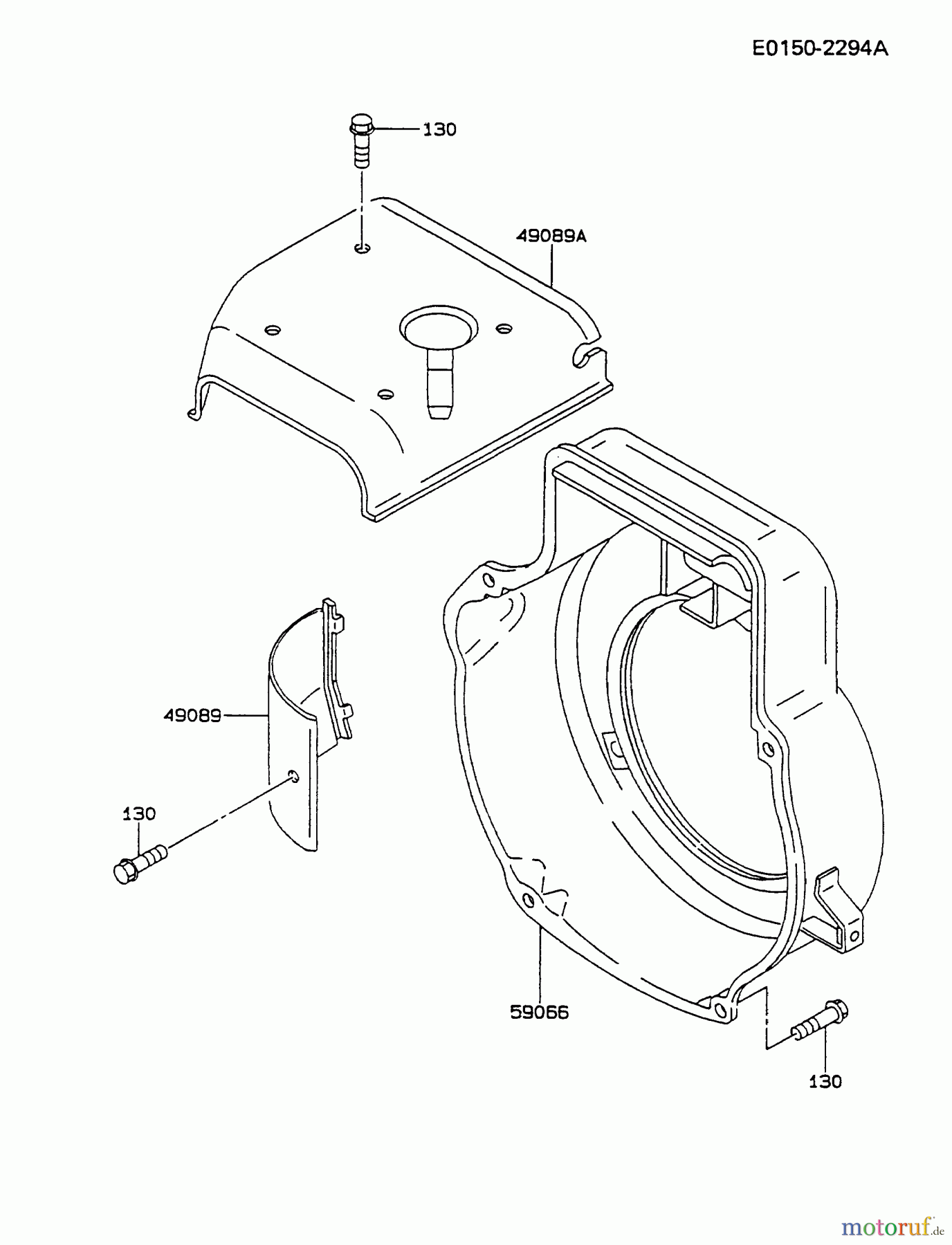  Kawasaki Geräte Stromerzeuger GAH20A-DS01 (GA3200A) - Kawasaki Generator COOLING-EQUIPMENT