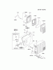 Kawasaki Geräte GAT00A-CS00 (GA1000A) - Kawasaki Generator Spareparts AIR-FILTER/MUFFLER