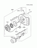 Kawasaki Geräte GAT80A-DS00 (GA1800A) - Kawasaki Generator Spareparts STARTER