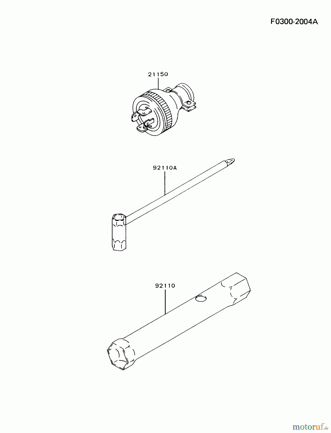  Kawasaki Geräte Stromerzeuger GAW30A-CS00 (GA2300A) - Kawasaki Generator ACCESSORY