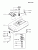 Kawasaki Geräte GAT80A-DS00 (GA1800A) - Kawasaki Generator Spareparts FUEL-TANK/FUEL-VALVE