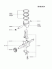 Kawasaki Geräte GAT80A-DS00 (GA1800A) - Kawasaki Generator Spareparts PISTON/CRANKSHAFT