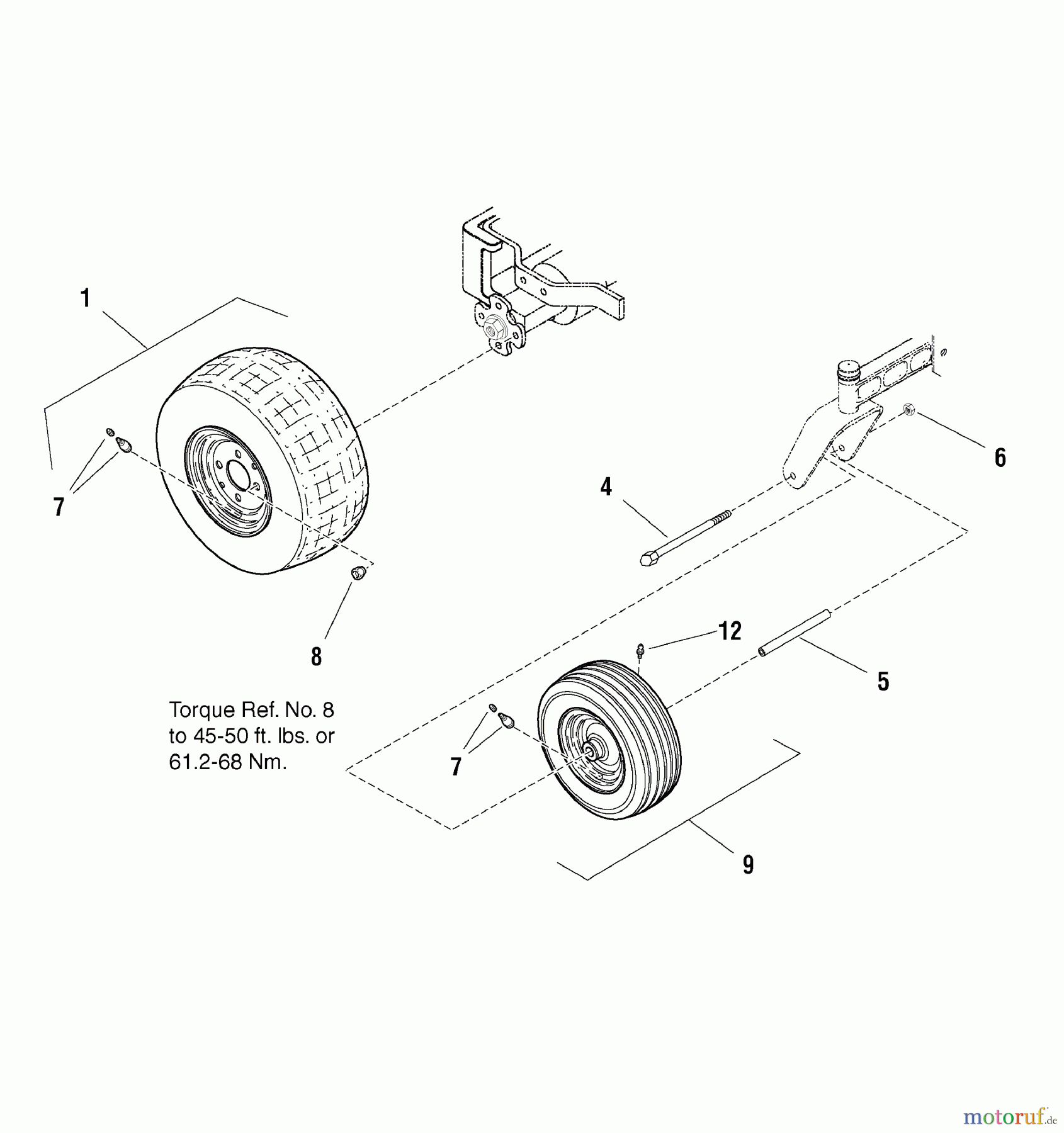  Murray Nullwendekreismäher, Zero-Turn 107.607010 (2690713) - Craftsman ZTS7500, 24HP B&S w/50