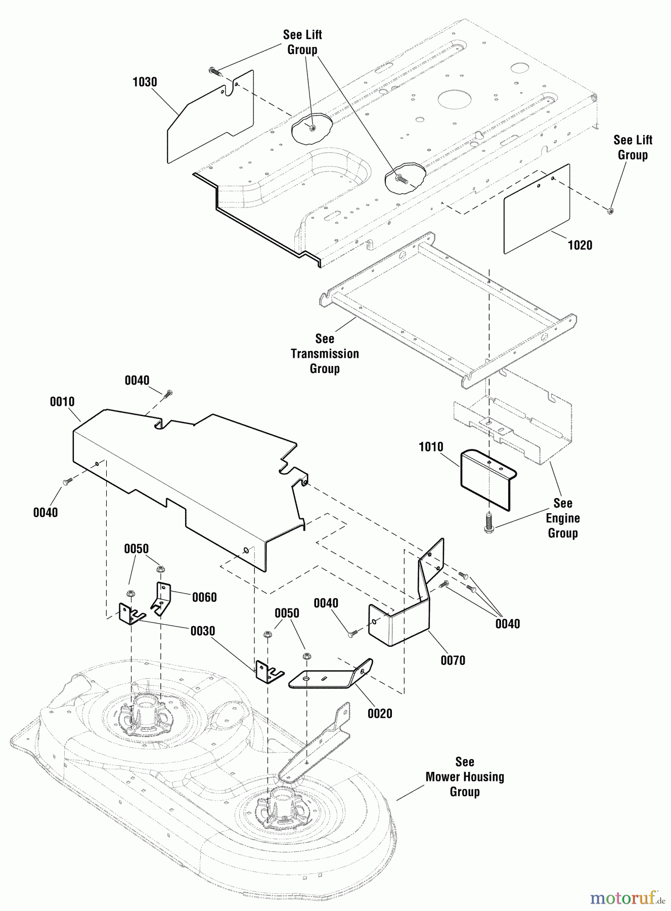  Murray Nullwendekreismäher, Zero-Turn EZT2042 (2691041-02) - Murray 42