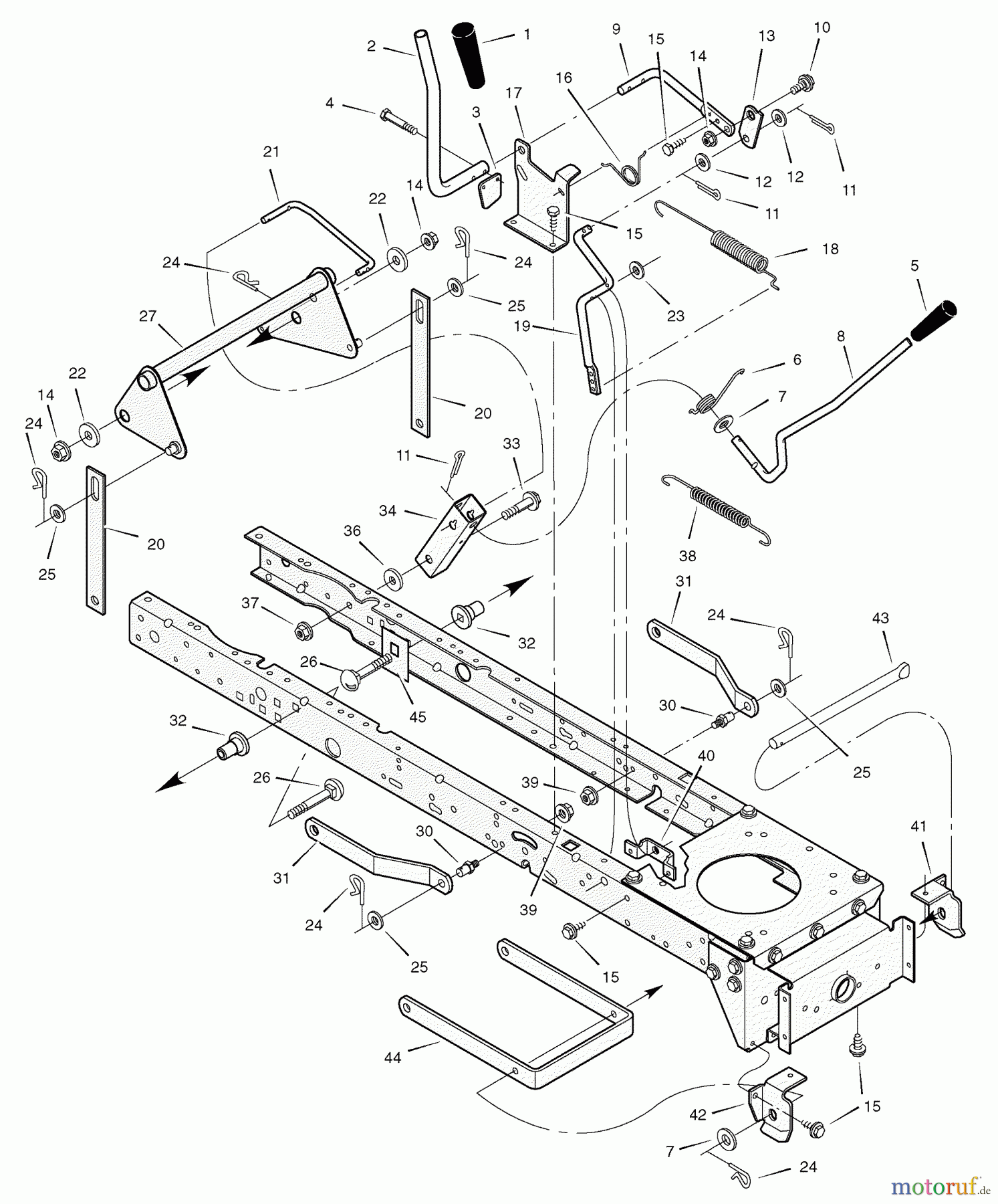  Murray Rasen- und Gartentraktoren 405000x8D - Scotts 40