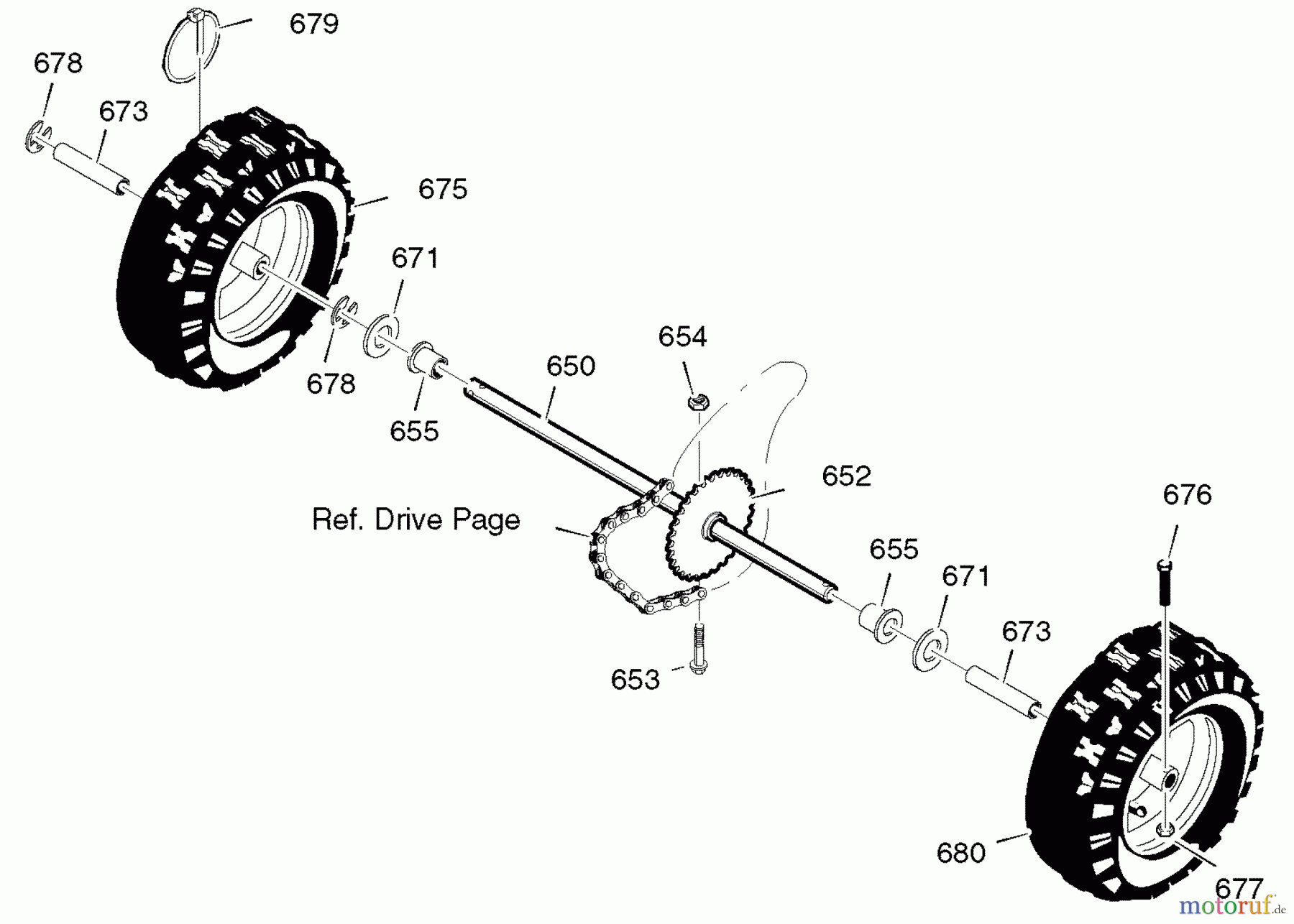  Murray Schneefräsen 536.881750 - Craftsman 24