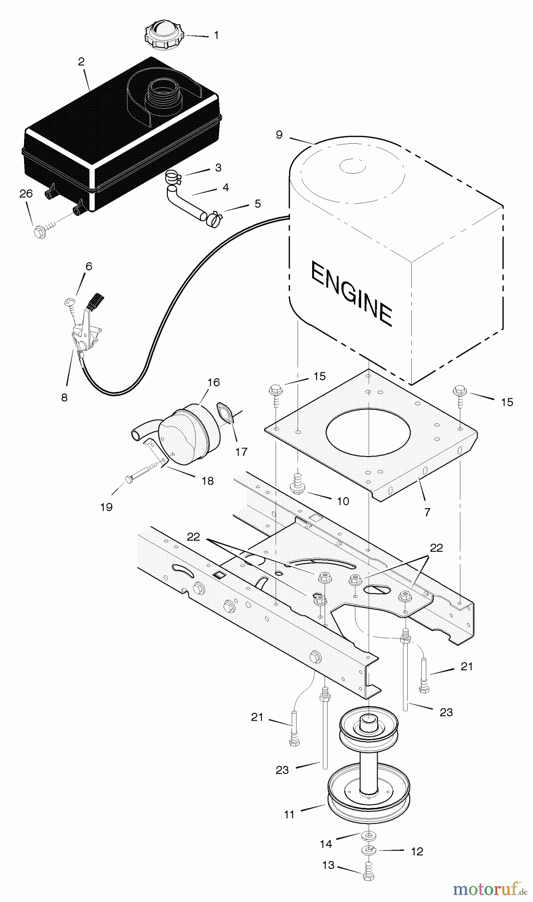  Murray Rasen- und Gartentraktoren 405005x99C - B&S/Murray 40