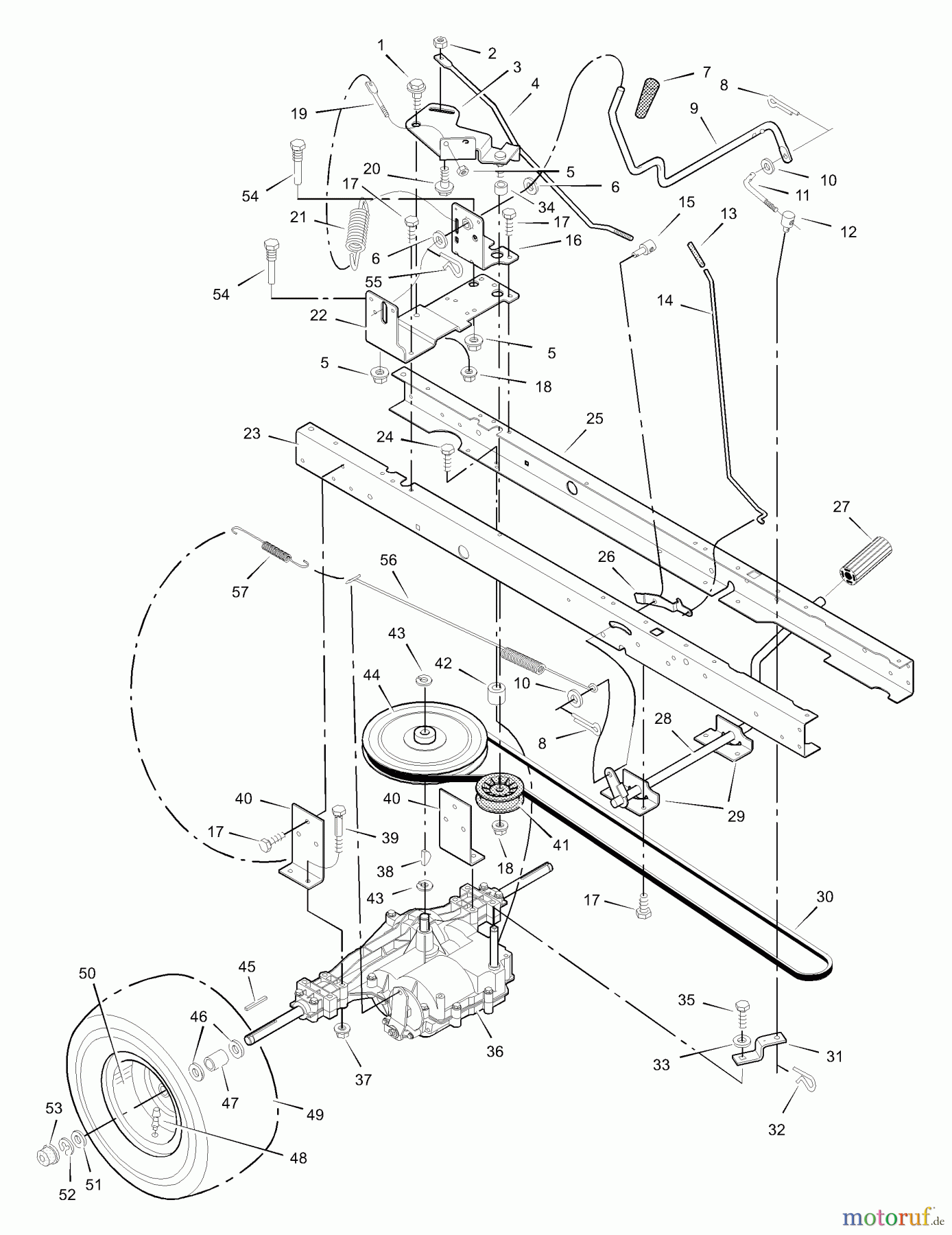  Murray Rasen- und Gartentraktoren 40508x92C - B&S/Murray 40