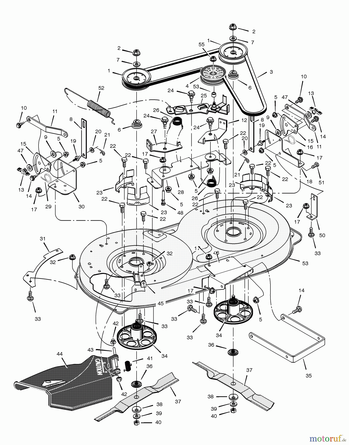  Murray Rasen- und Gartentraktoren 40508x92F - B&S/Murray 40