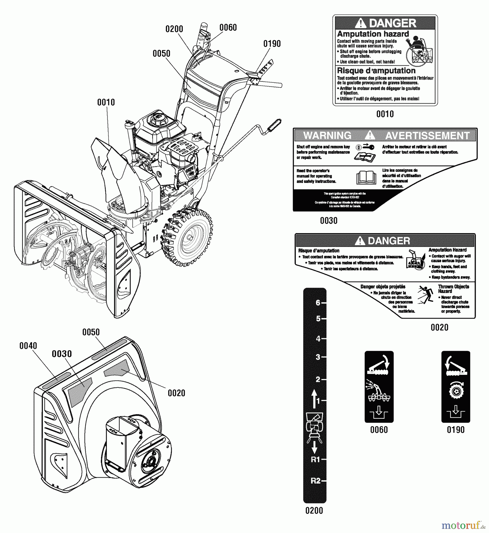  Murray Schneefräsen 824EX (1696123) - Murray 24