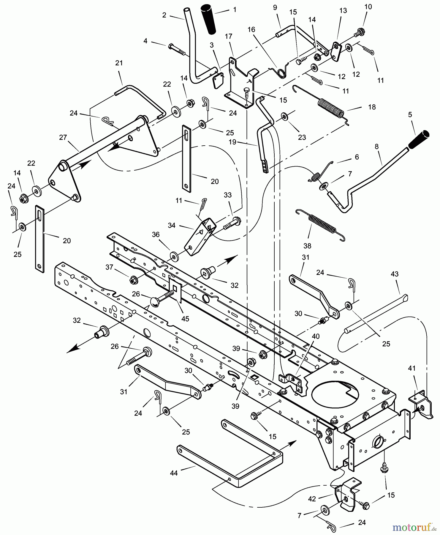  Murray Rasen- und Gartentraktoren 40508x92H - B&S/Murray 40