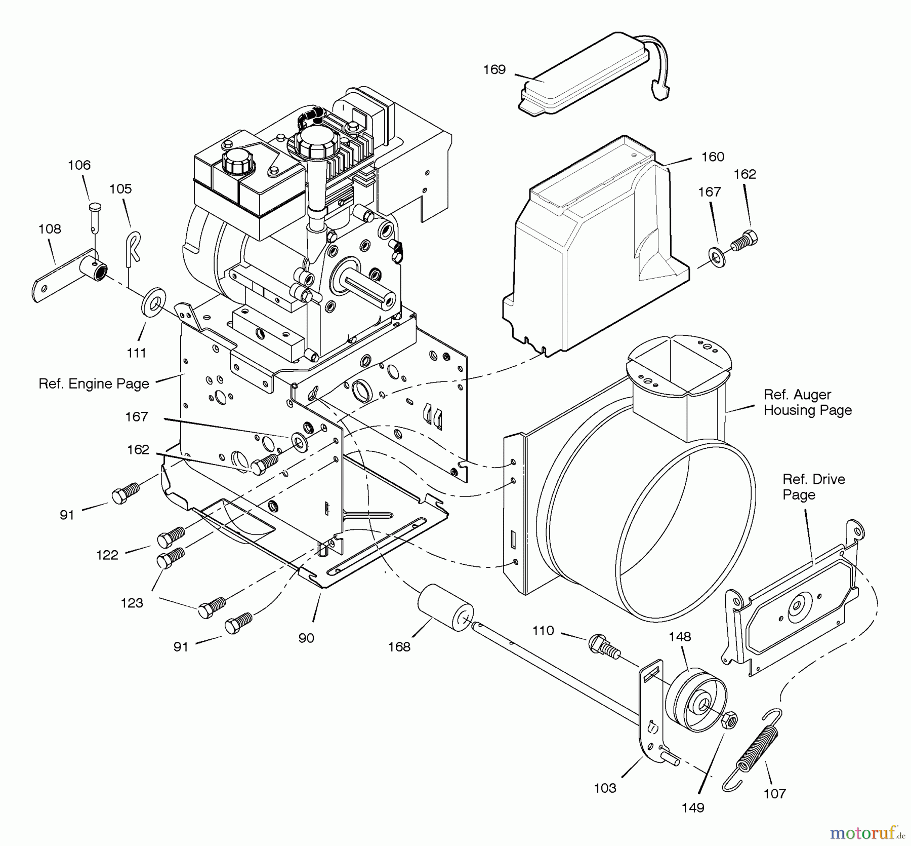  Murray Schneefräsen C950-52419-2 - Craftsman 24