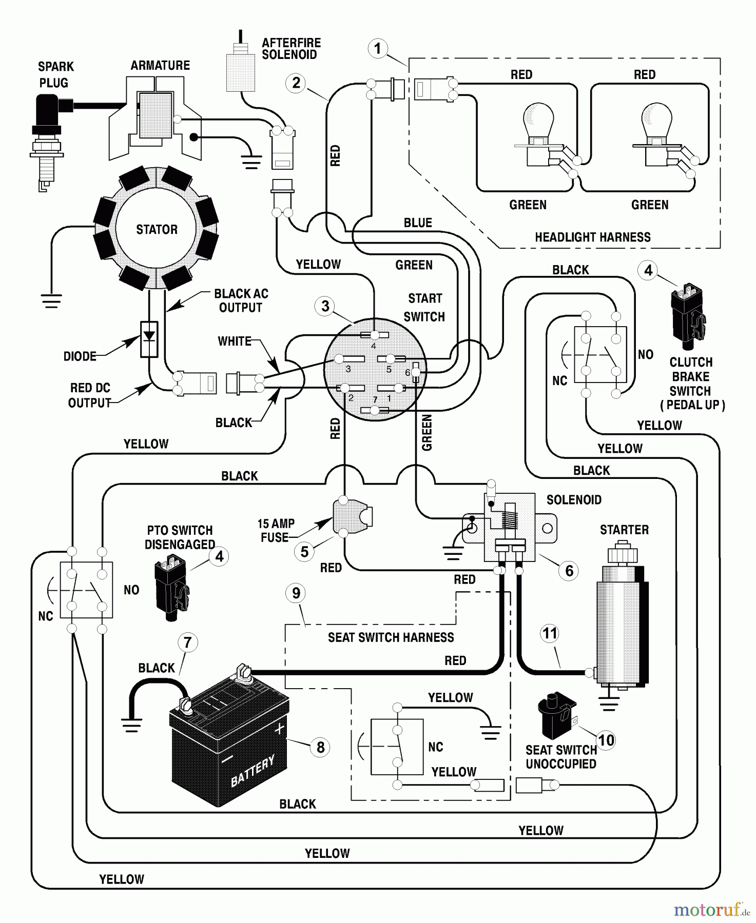  Murray Rasen- und Gartentraktoren 40536x4A - Murray 40