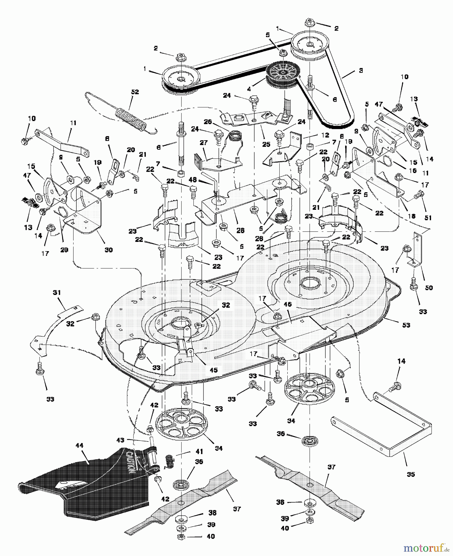  Murray Rasen- und Gartentraktoren 40538A - Murray 40