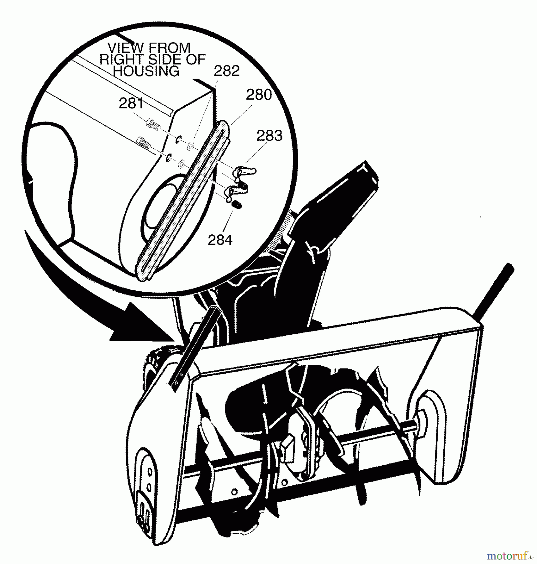  Murray Schneefräsen C950-52471-0 - Craftsman 31