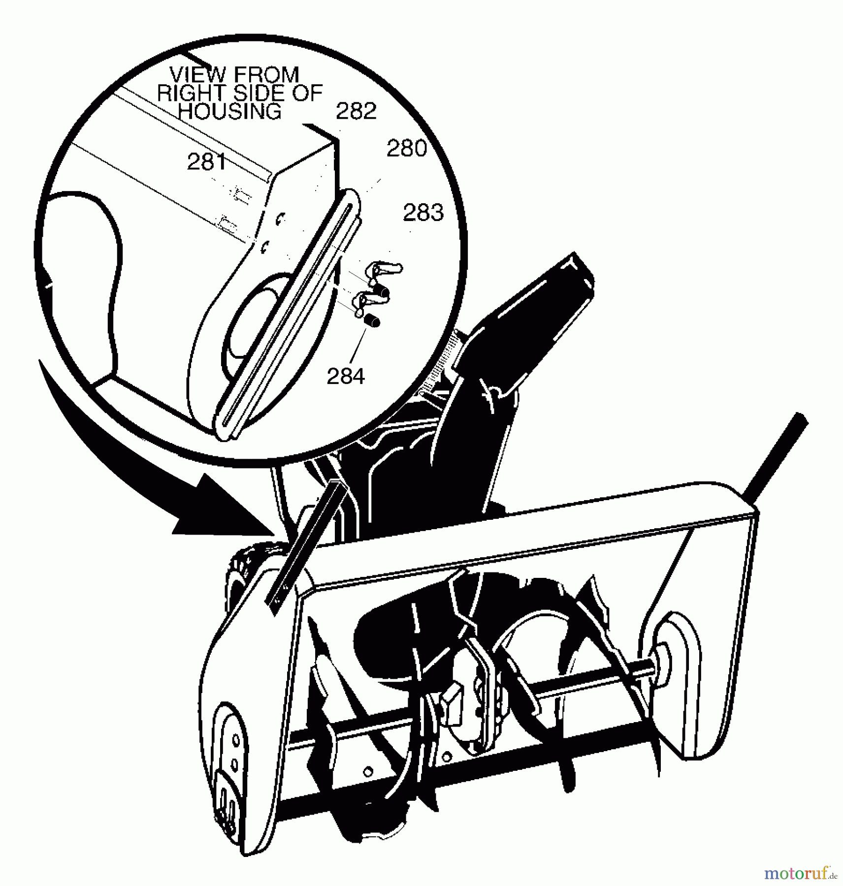  Murray Schneefräsen C950-52471-1 - Craftsman 31