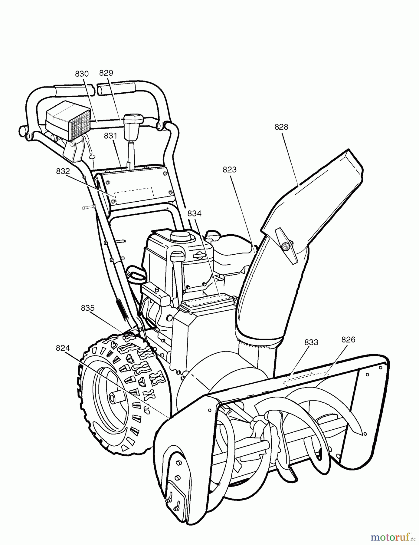  Murray Schneefräsen C950-52730-0 (1695383) - Craftsman 27