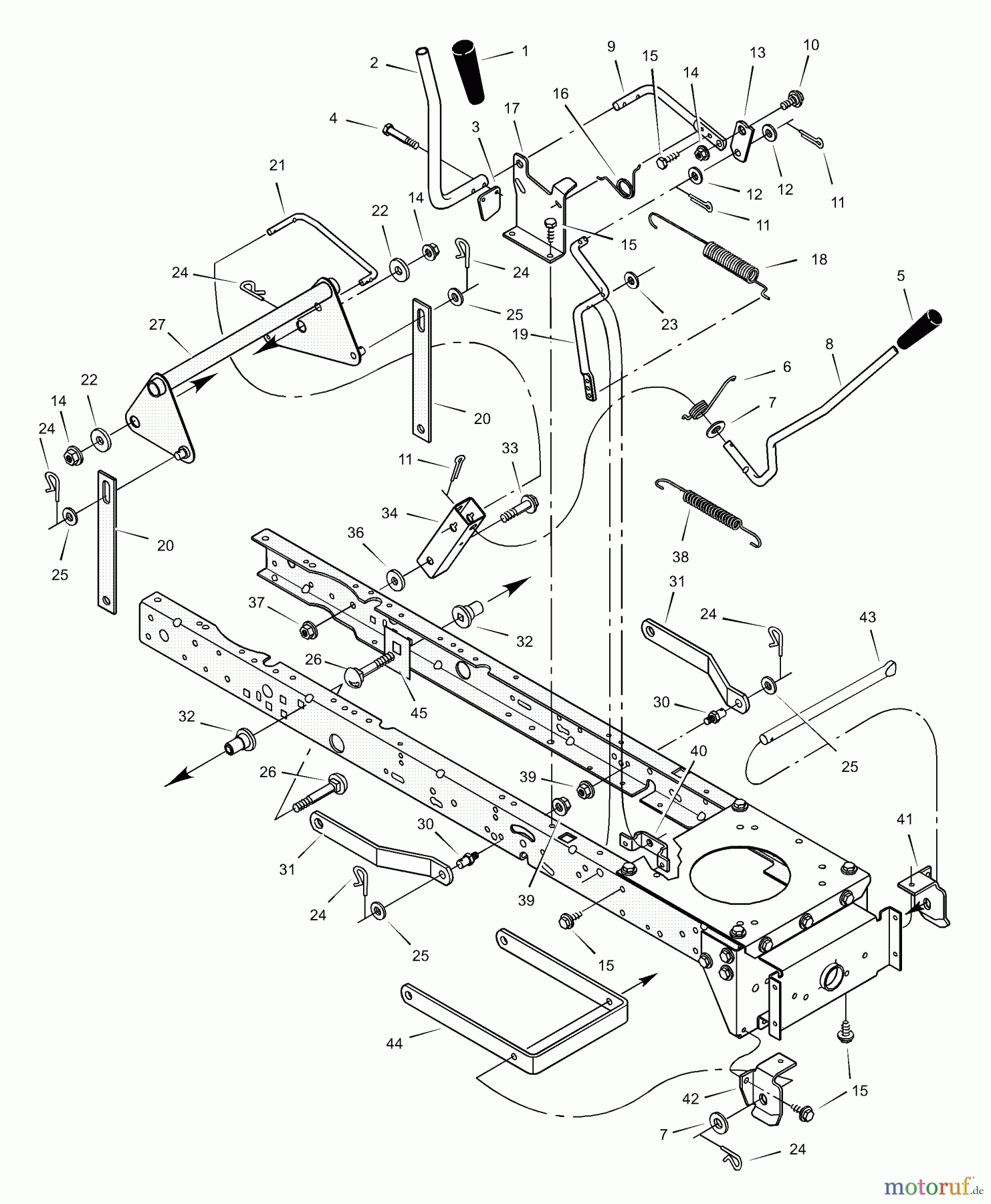  Murray Rasen- und Gartentraktoren 40541E - Murray 40