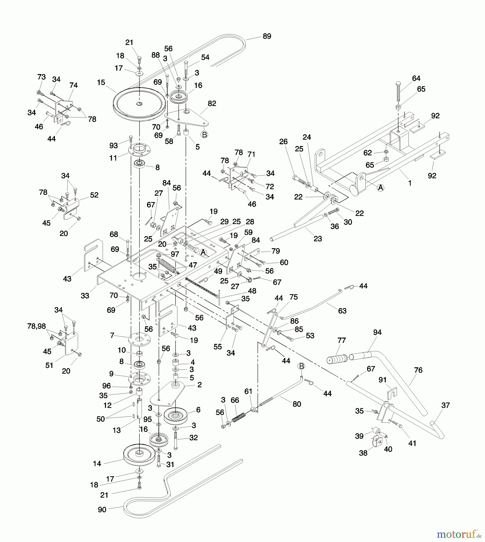  Murray Rasenmäherzubehör 24583 - Murray 40