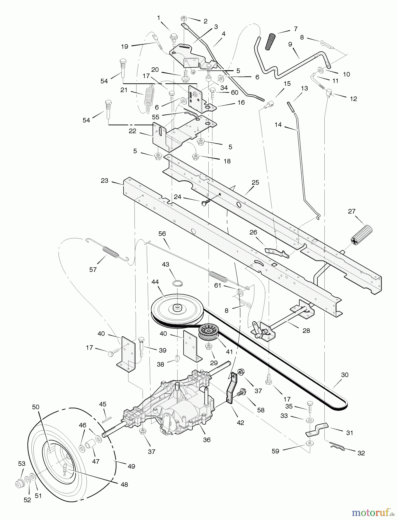  Murray Rasen- und Gartentraktoren 425004x99B - B&S/Murray 42