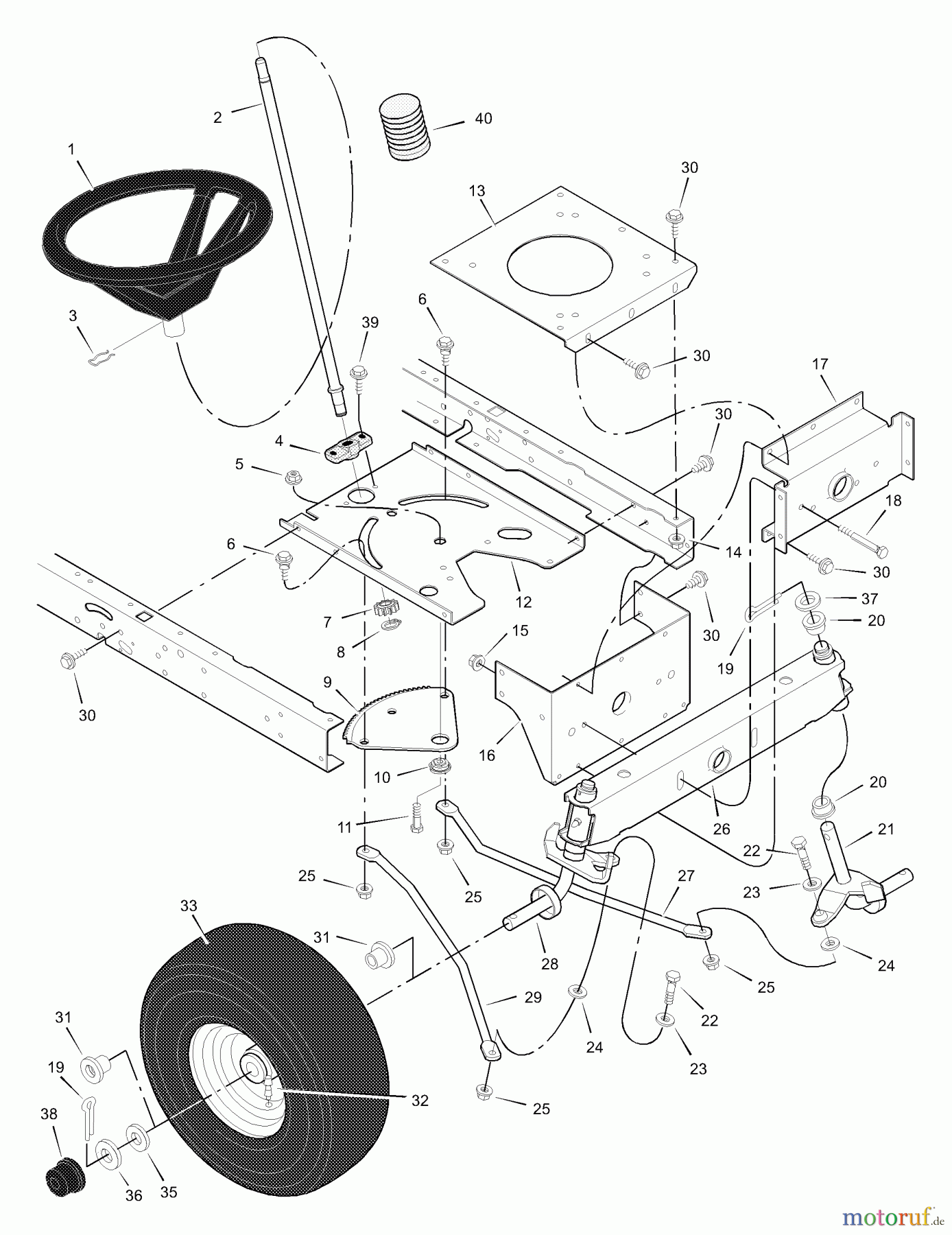  Murray Rasen- und Gartentraktoren 425007x92A - B&S/Murray 42