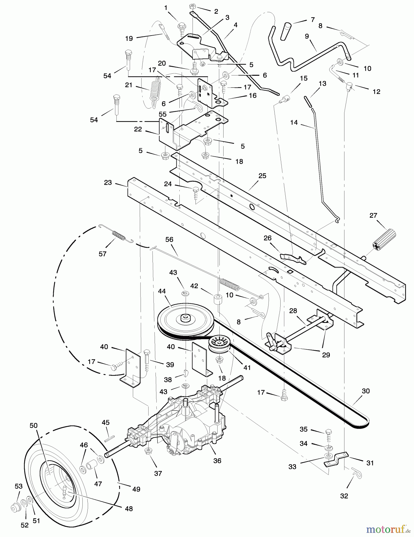  Murray Rasen- und Gartentraktoren 42500A - Murray 42