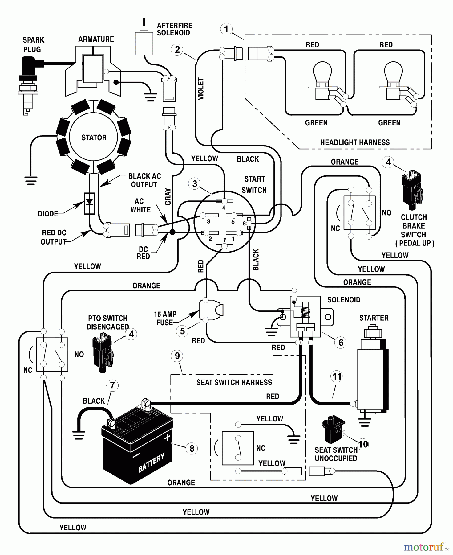  Murray Rasen- und Gartentraktoren 42504x71B - B&S/Murray 42