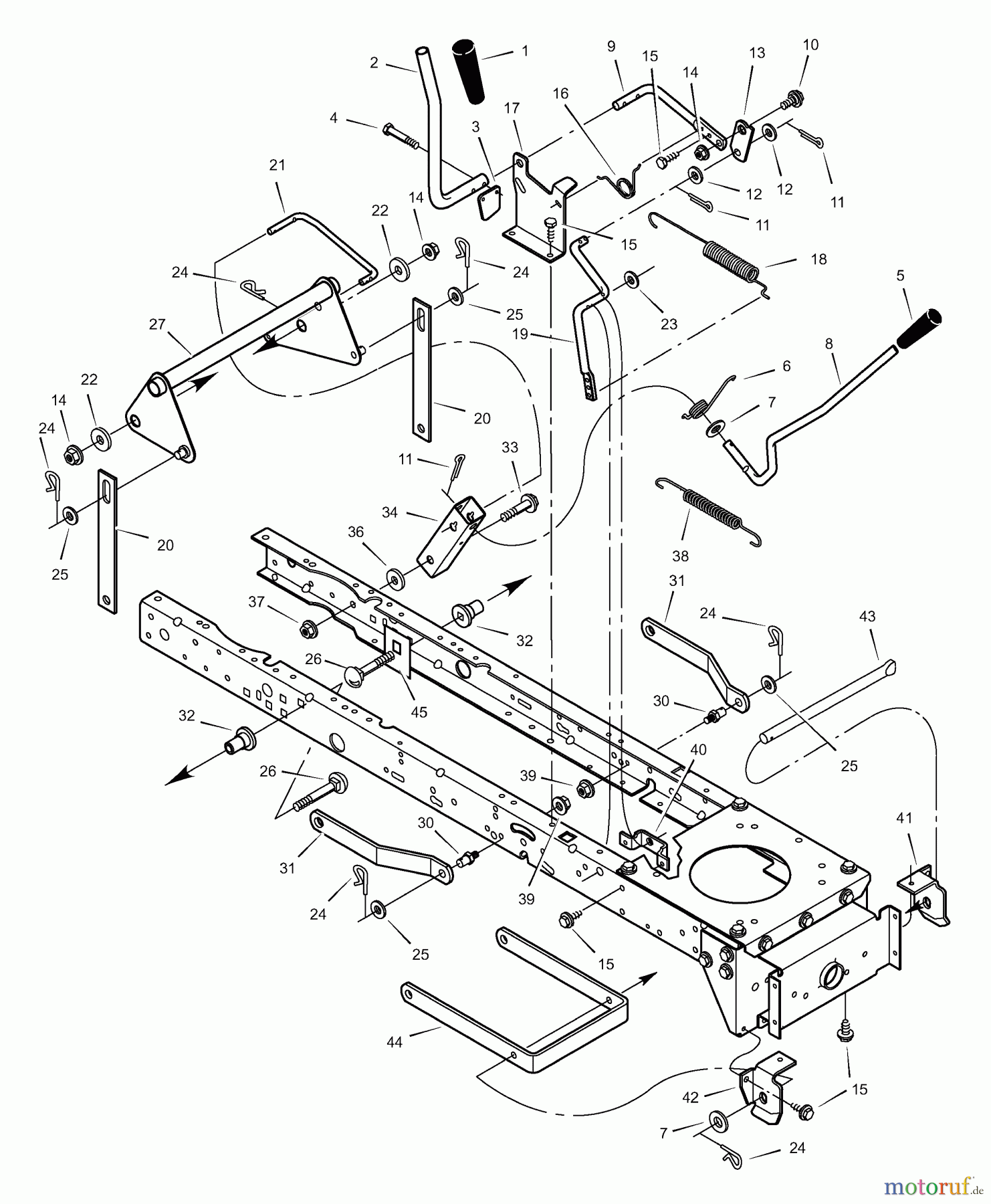  Murray Rasen- und Gartentraktoren 42511x4A - Murray 42