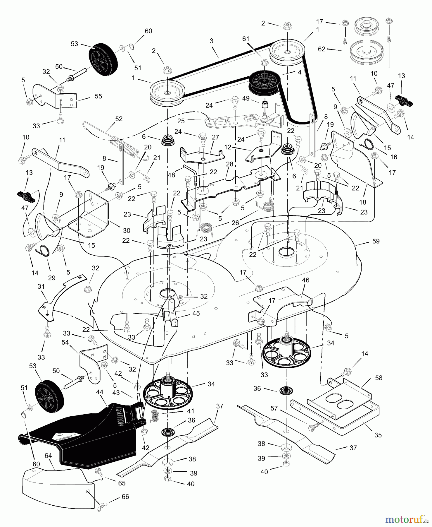  Murray Rasen- und Gartentraktoren 425600x31A - Scotts 42