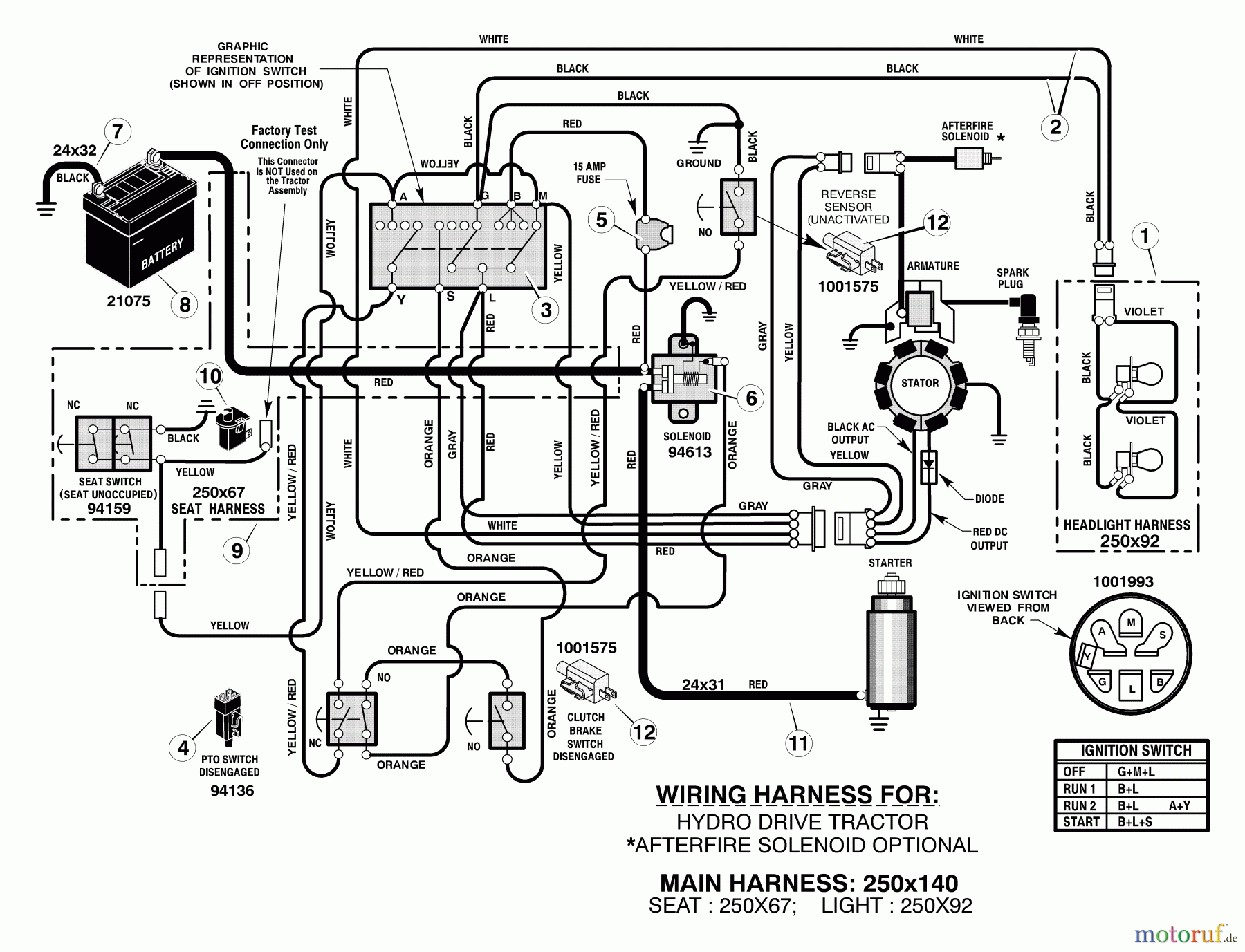  Murray Rasen- und Gartentraktoren 425600x48A - B&S/Murray 42