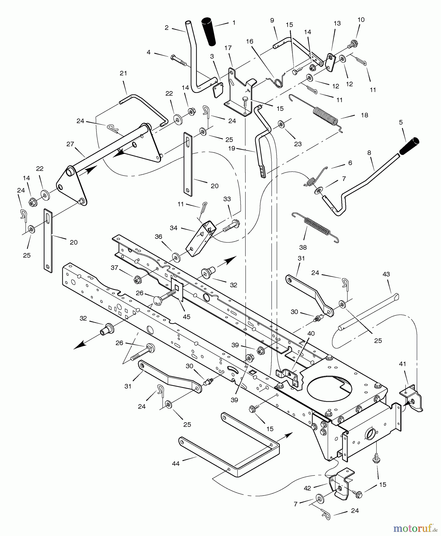  Murray Rasen- und Gartentraktoren 425604x99C - B&S/Murray 42