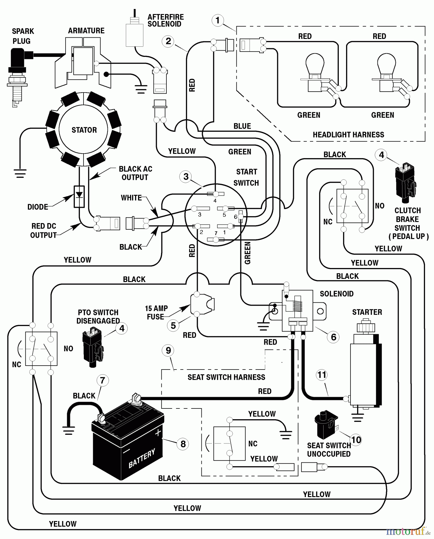  Murray Rasen- und Gartentraktoren 42560x30A - Murray 42