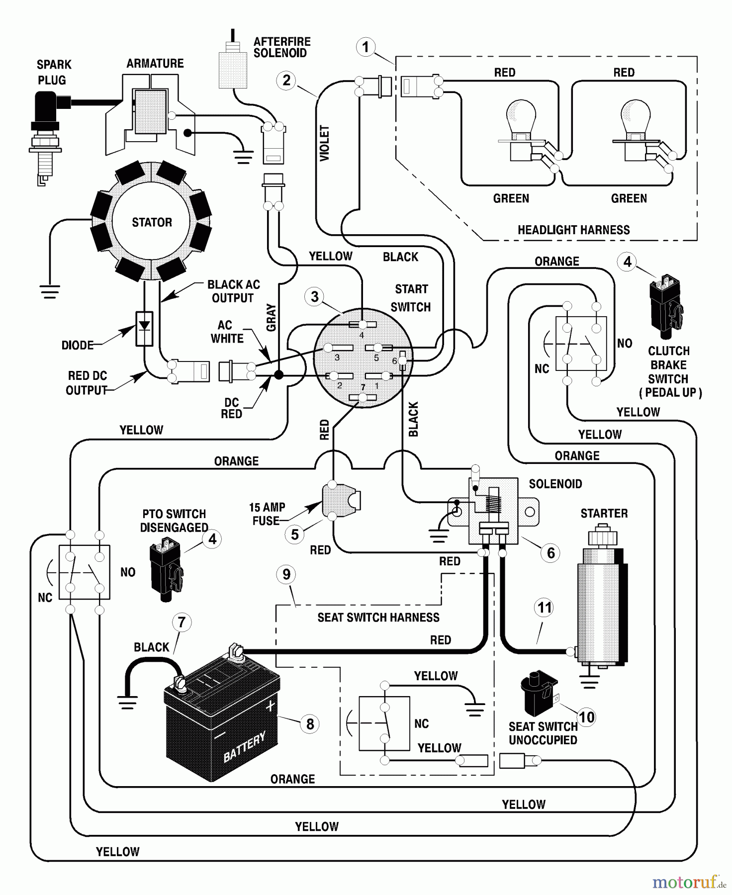  Murray Rasen- und Gartentraktoren 425610x99B - B&S/Murray 42