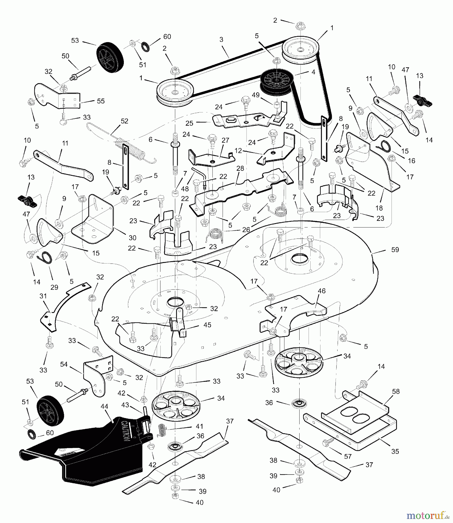  Murray Rasen- und Gartentraktoren 42598x92A - B&S/Murray 42