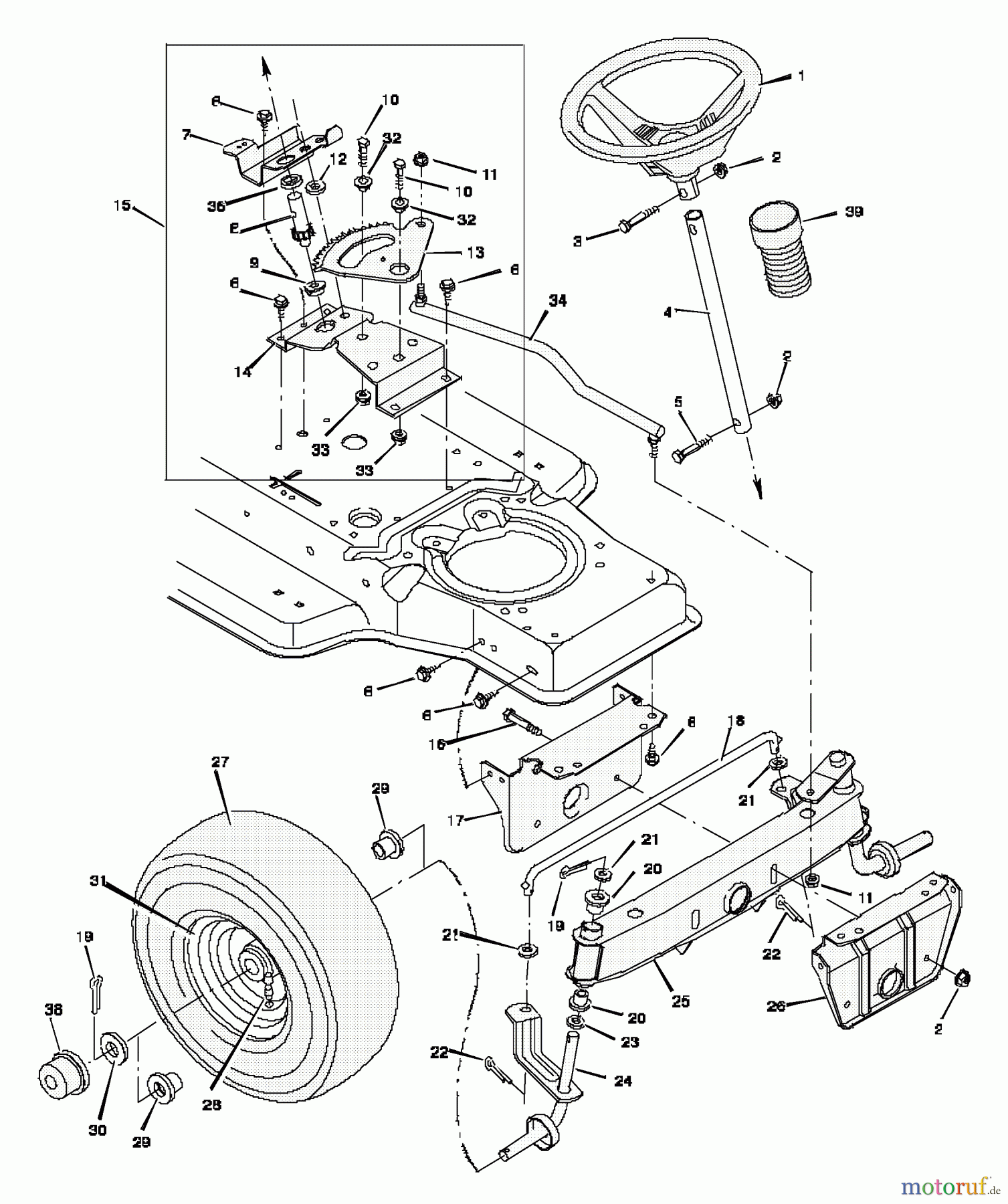  Murray Rasen- und Gartentraktoren 42816D - Murray 42