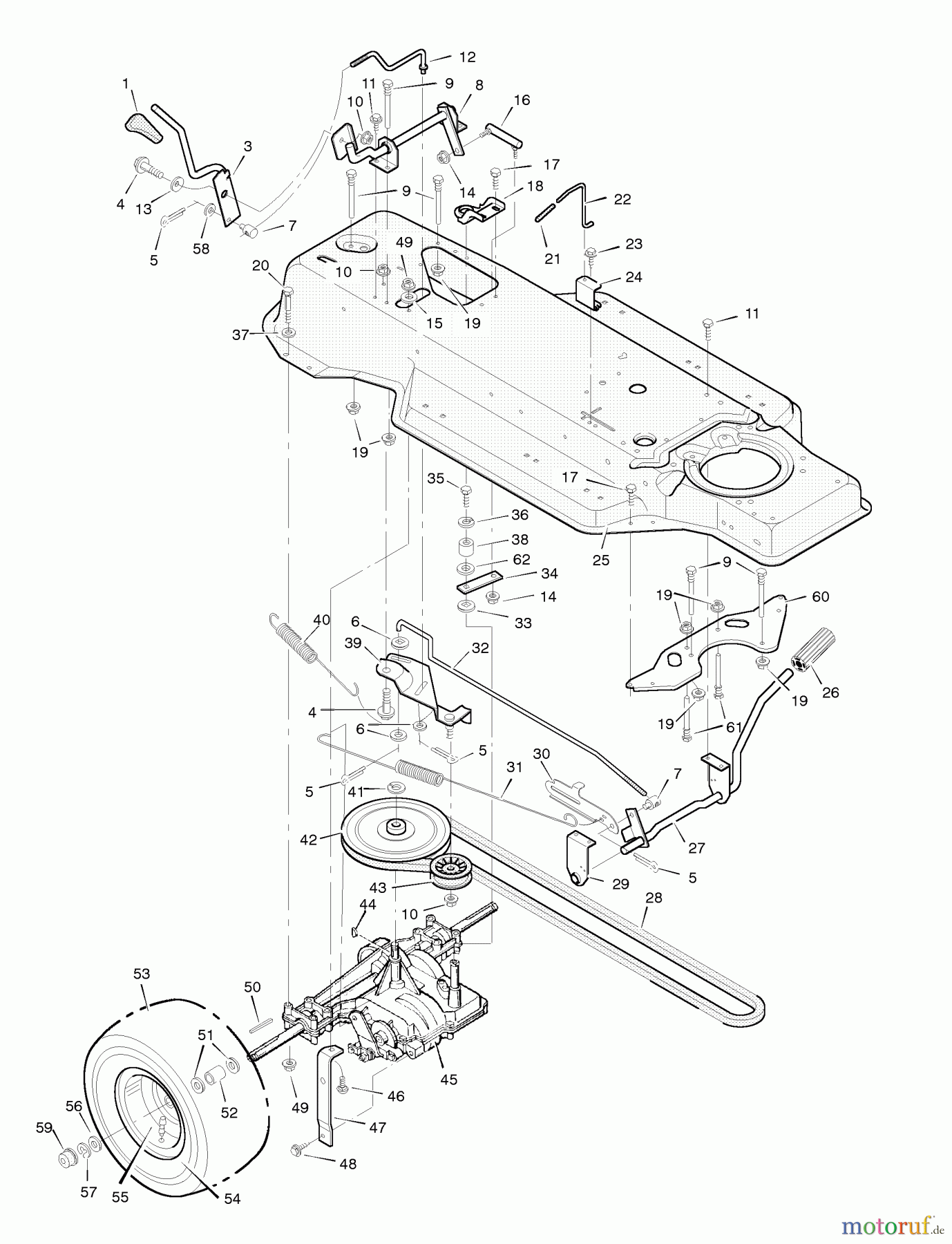  Murray Rasen- und Gartentraktoren 42830B - Murray 42