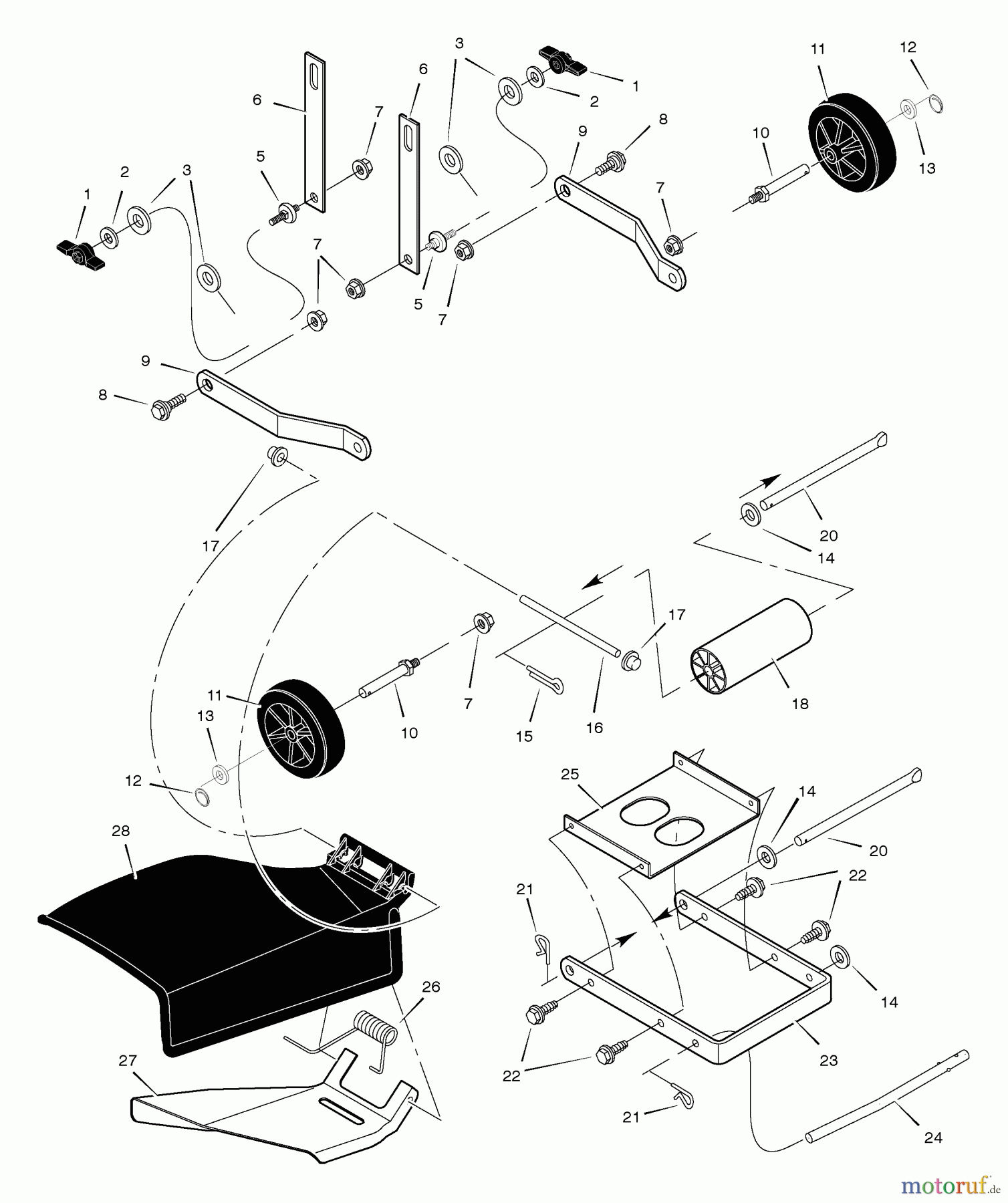  Murray Rasen- und Gartentraktoren 461000x8A - Scotts 46