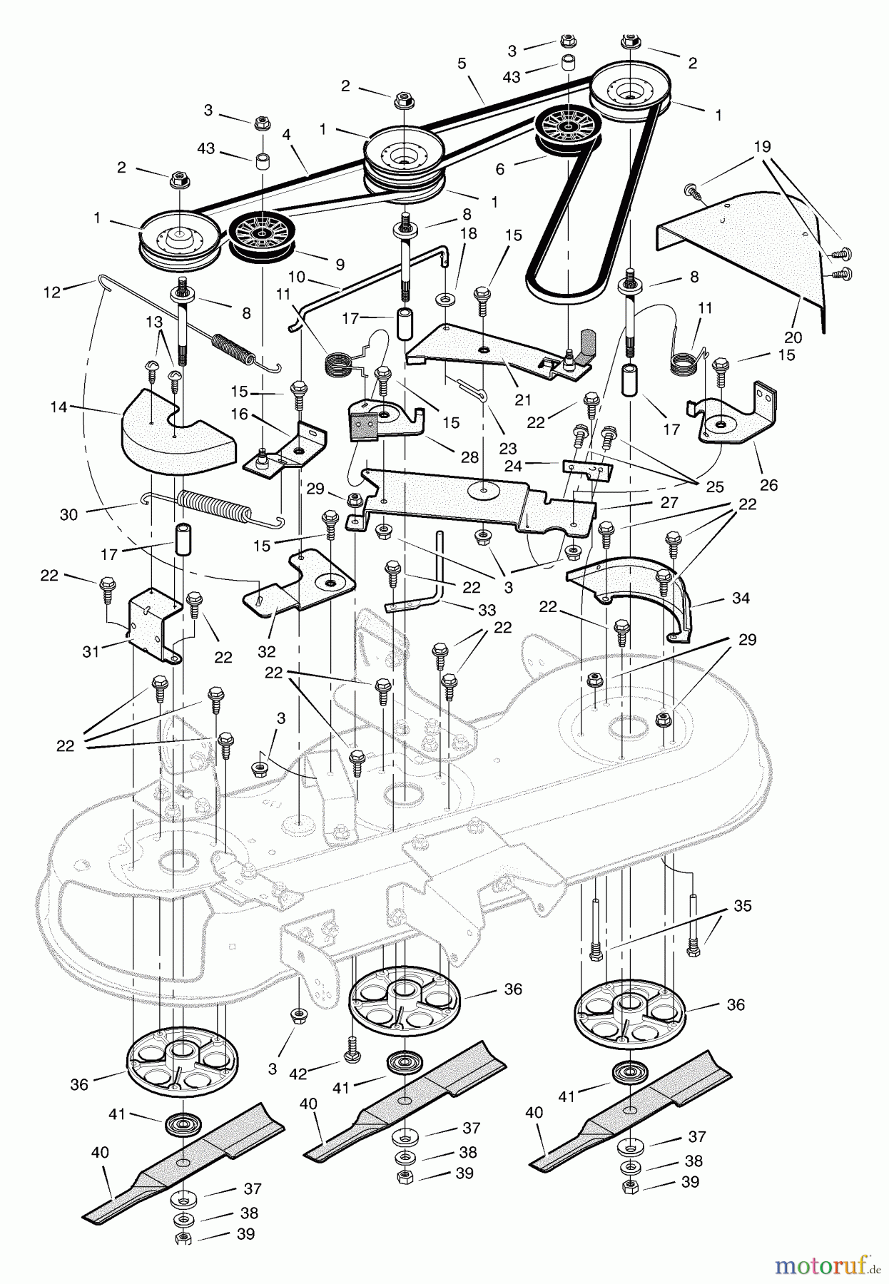  Murray Rasen- und Gartentraktoren 46107x92A - B&S/Murray 46