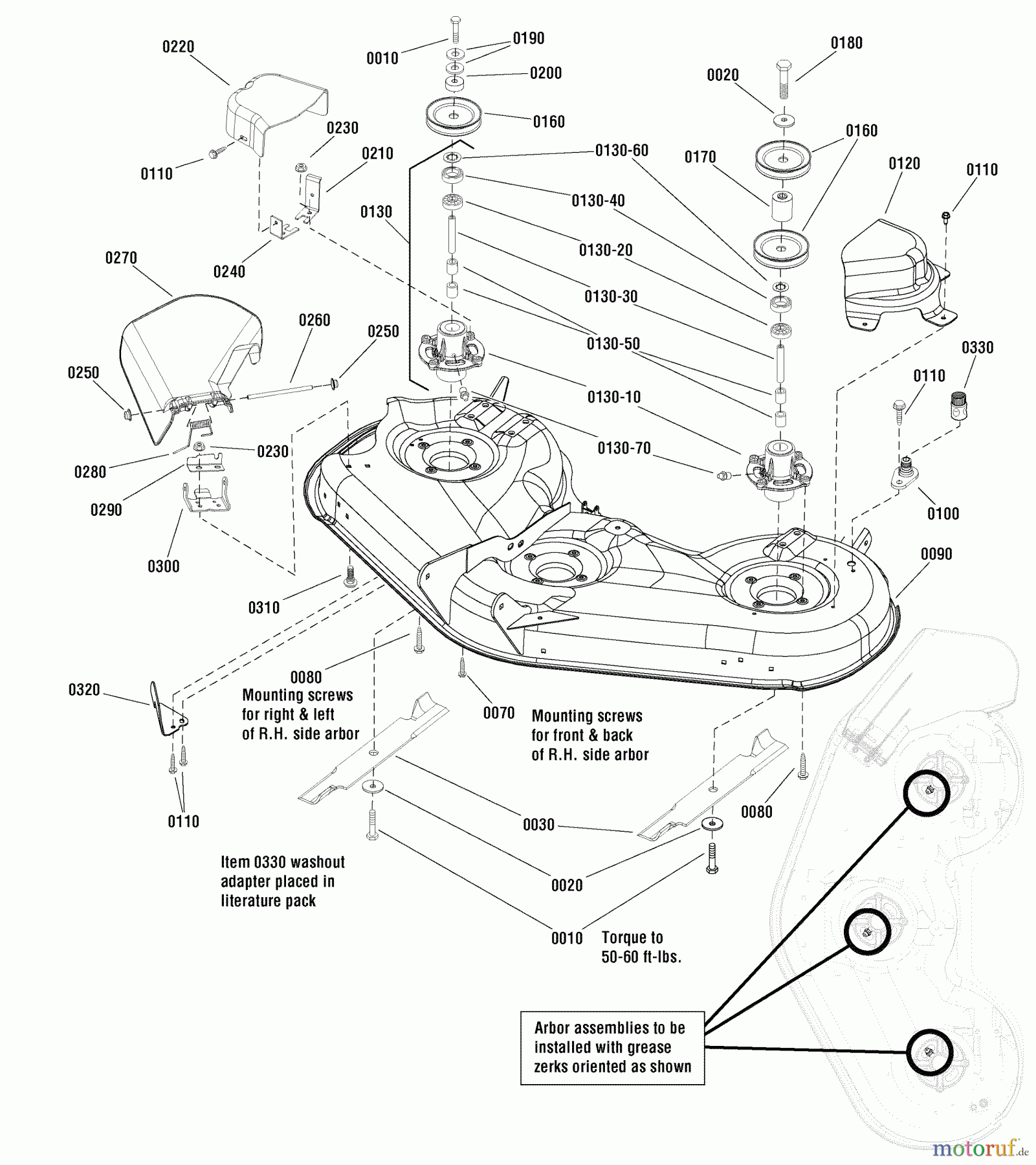  Murray Rasen- und Gartentraktoren 107.250050 (2691086-00) - Craftsman CTX9000, 46