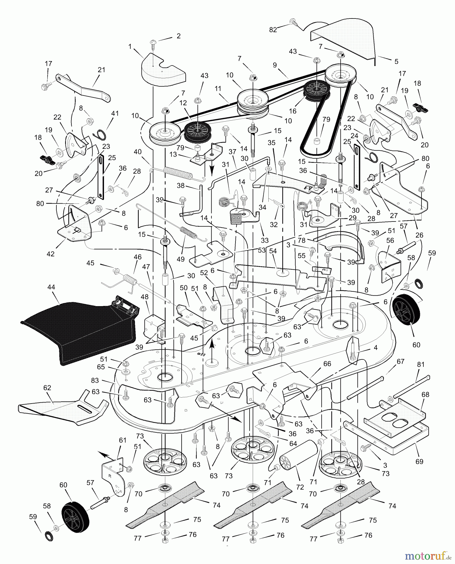  Murray Rasen- und Gartentraktoren 46570x6C - Murray Ultra 46